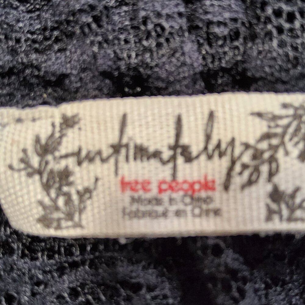 Free People Intimatley Let's Go Girls Fairy Tiered Lace Ruffle Maxi Skirt M - Picture 3 of 5